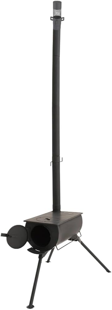Amazon.co.jp: LandField 薪ストーブ 折り畳み 煙突 収納バッグ付