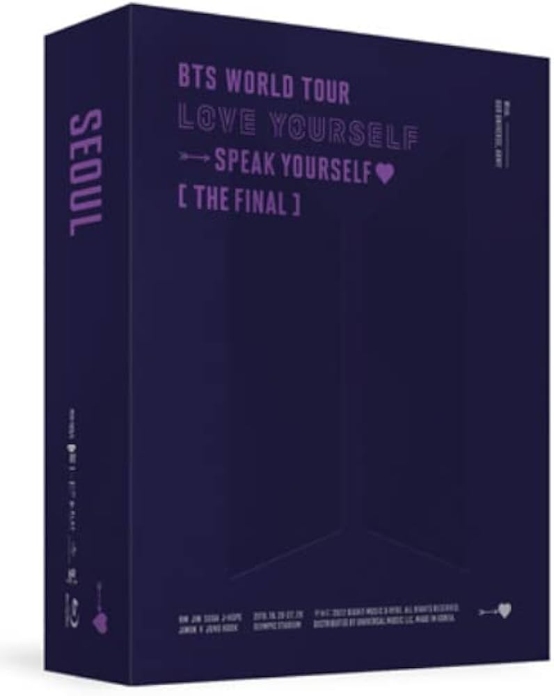 Amazon.co.jp | 【日本語字幕入り限定盤Blu-ray】BTS WORLD TOUR 'LOVE
