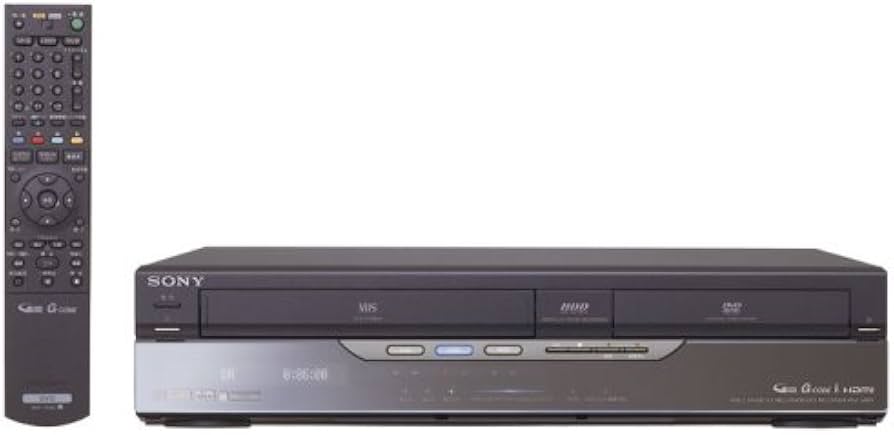 Amazon | SONY スゴ録 地上・BS・110度CSデジタル搭載VHS一体型