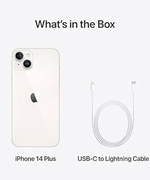 Amazon.com: Apple iPhone 14 Plus, 256GB, Starlight for T-Mobile
