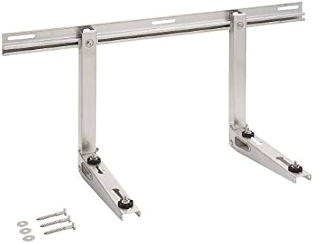 Amazon | 日晴金属 クーラーキヤッチャー 壁面用 使用荷重80kg