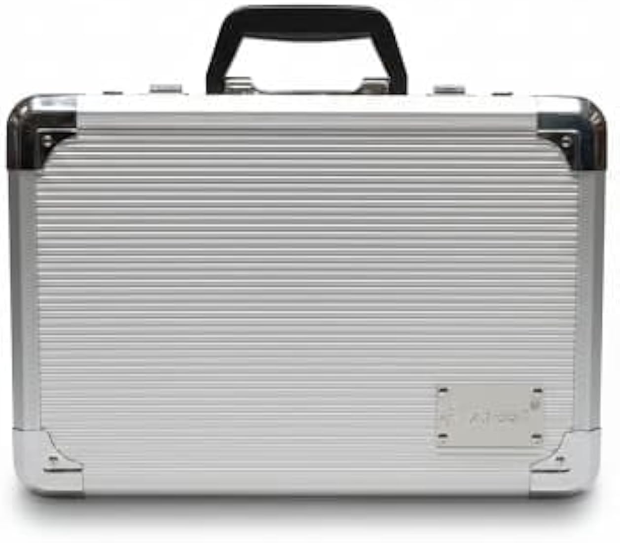 Buy Ziest Aluminium Briefcase with Dual Number Locks, Silver