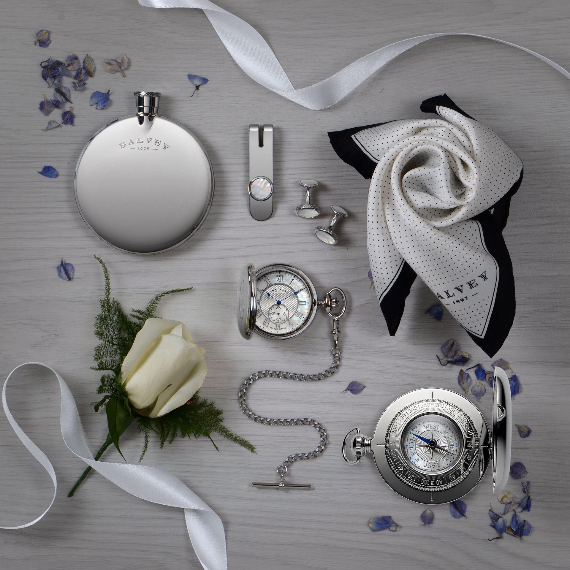 Classic Compact Flask Gold Detail - Dalvey