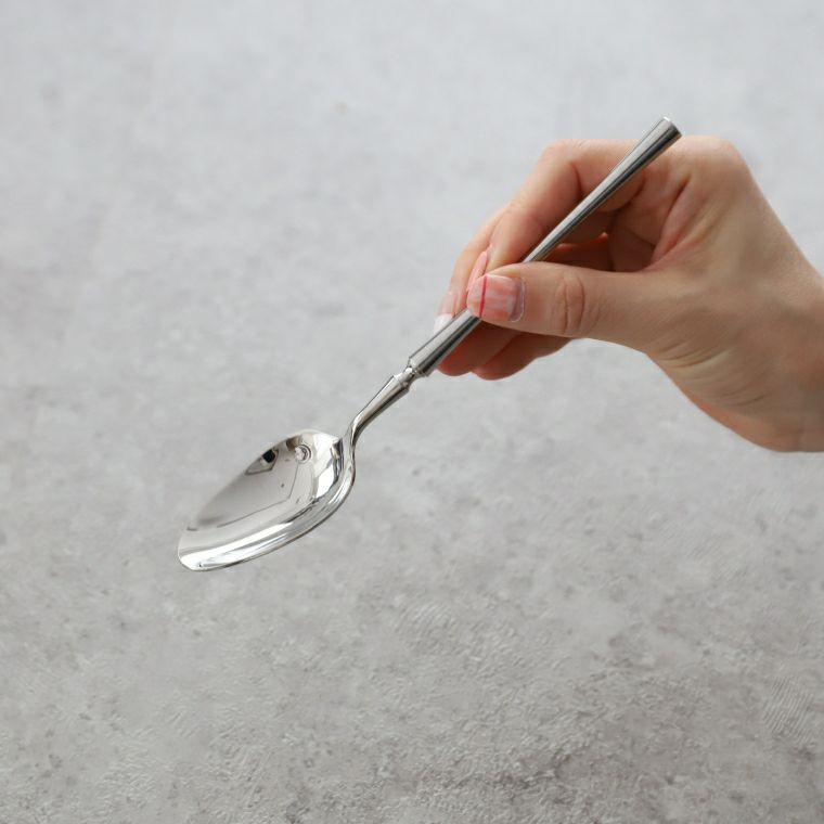 ステンレス製シルバーカトラリー フォーク・スプーン ベベルエッジ