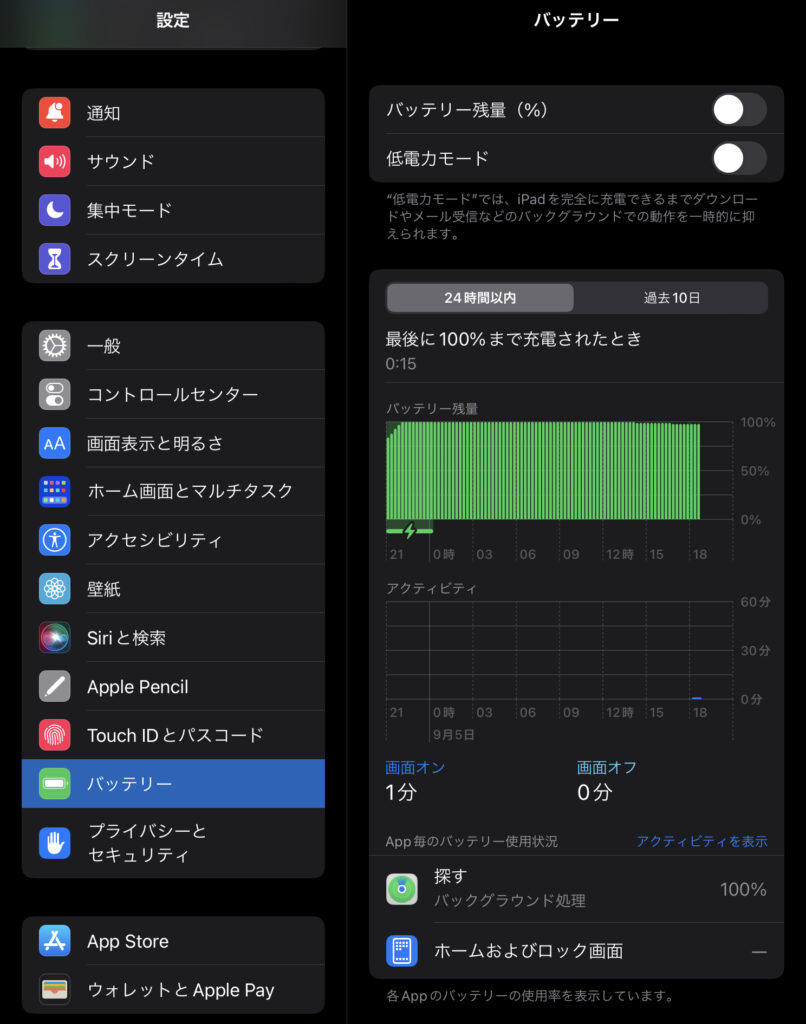 iPadのバッテリーの交換の目安と劣化状態を確認する方法 | MIRAISE