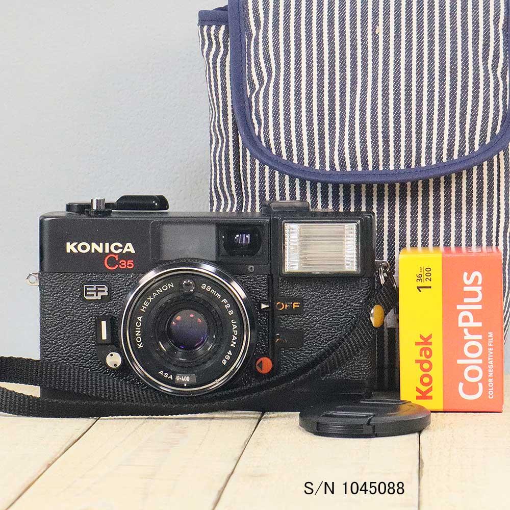 Sランク 美品 整備済み Konica C35 Black 3ヶ月保証付き 【公式通販】