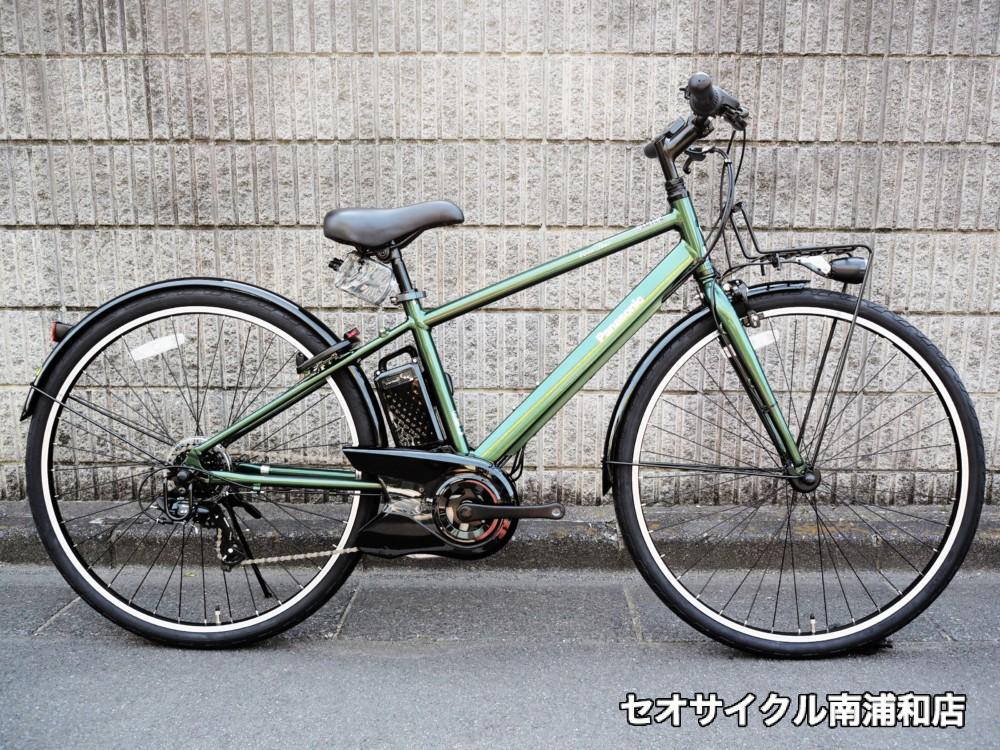街乗り電動 パナソニック ベロスター グリーン入荷！ | セオサイクル南