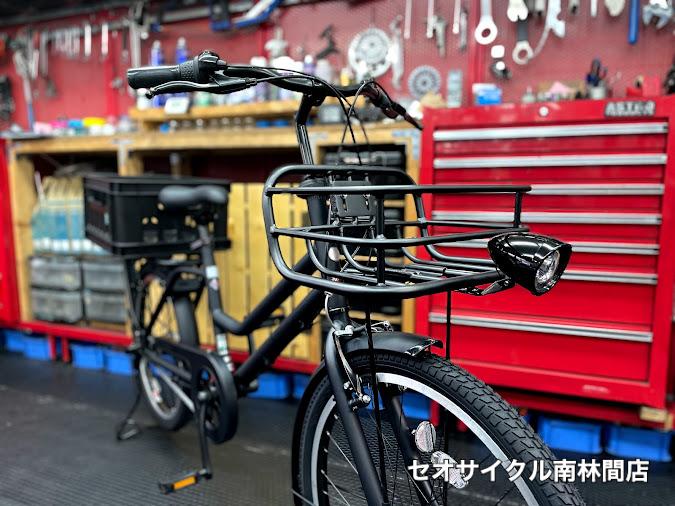 トートボックスに前カゴ カスタム | セオサイクル南林間店