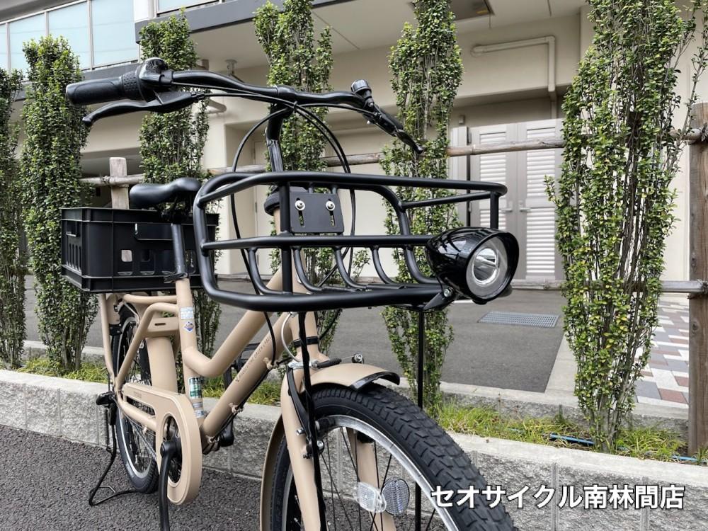 トートボックス』に前カゴを取付けしました。 | セオサイクル南林間店