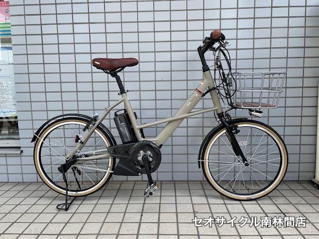 スタイリッシュな電動自転車 YAMAHA『PAS CITY-X』バスケット