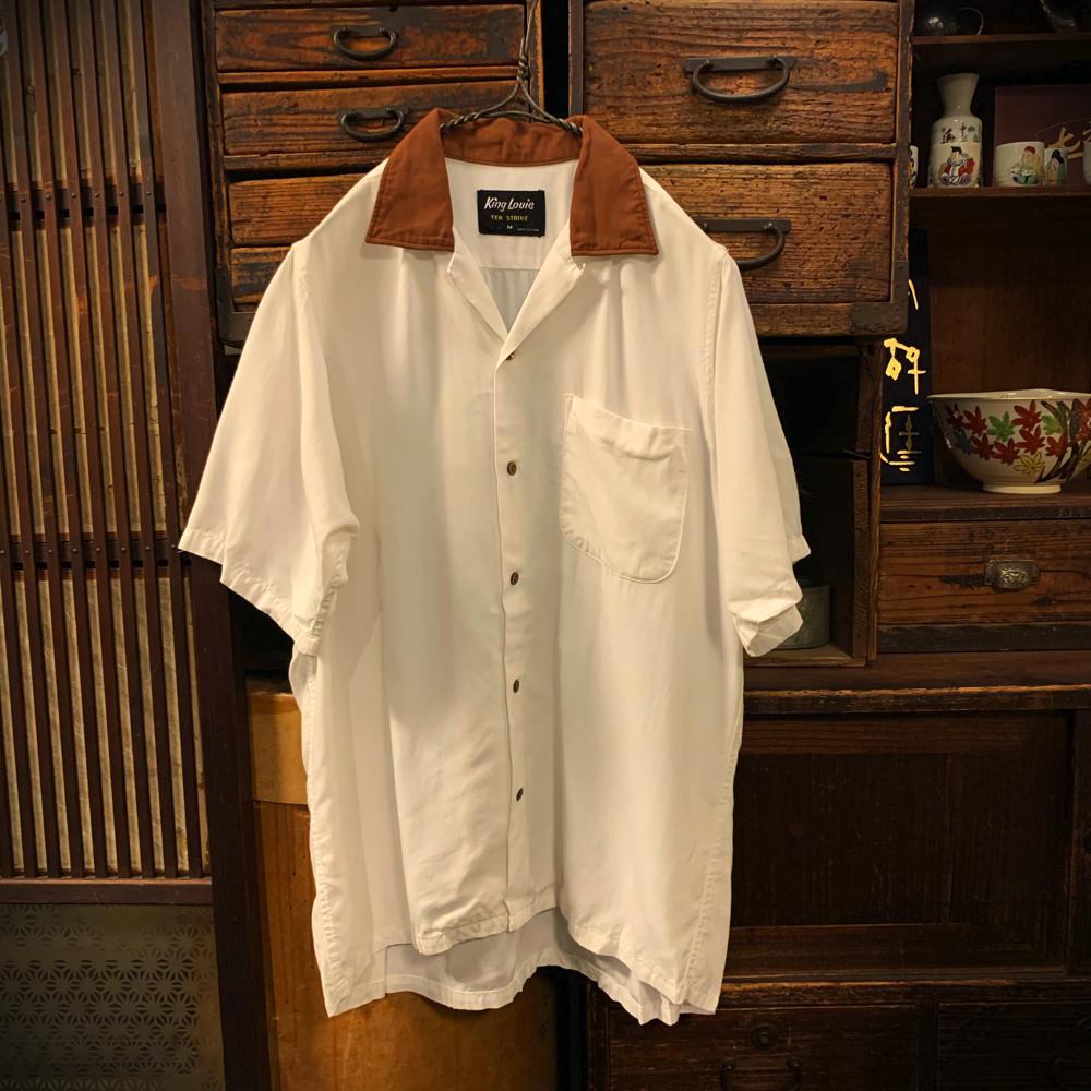 キングルイ ヴィンテージボーリングシャツ【King Louie】【1950's