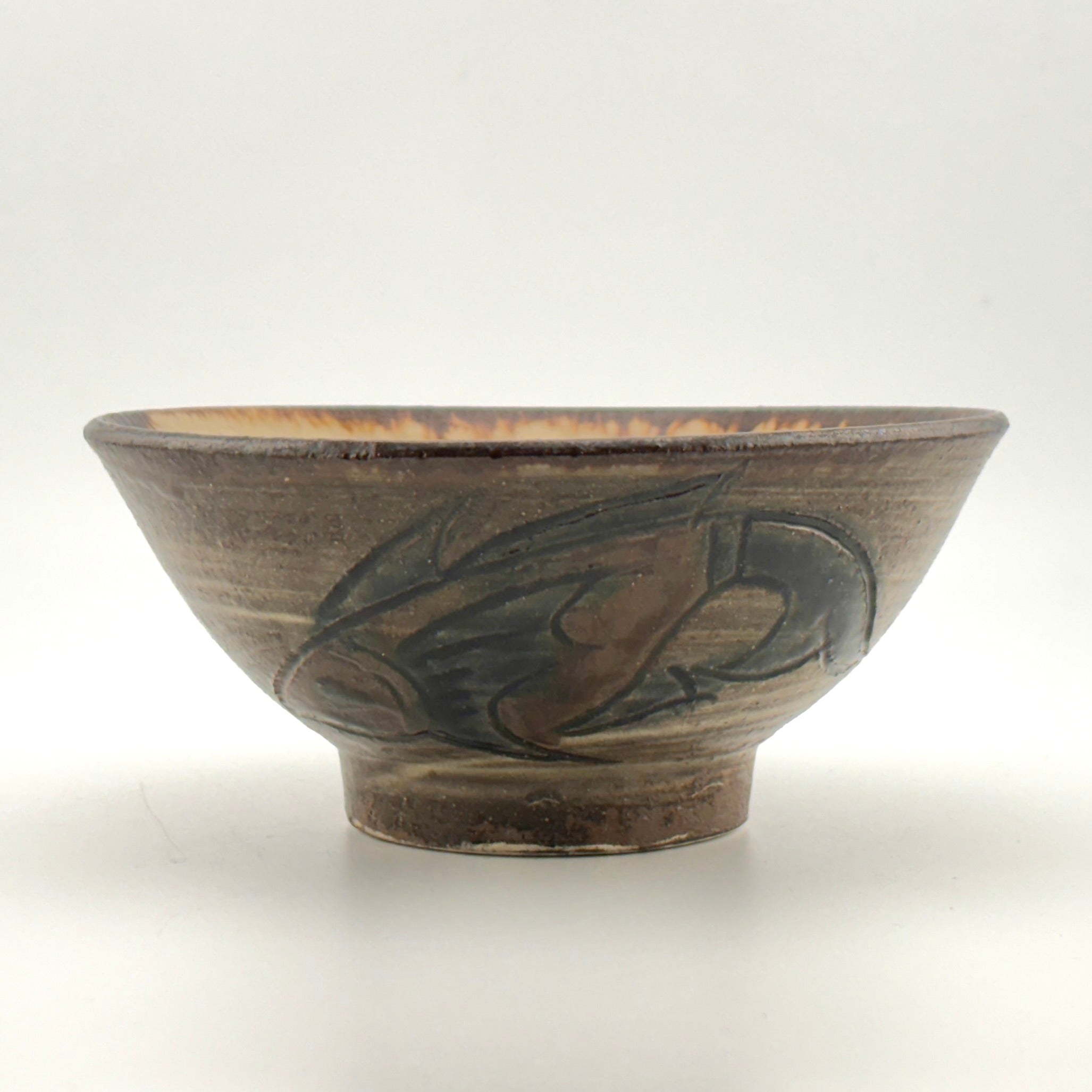 壺屋焼 人間国宝 金城次郎作 魚紋マカイ – 生活民芸 なかむた