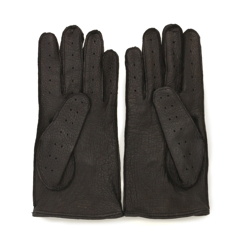 干場別注 ペッカリーレザーグローブ ブラック – MINIMAL WARDROBE
