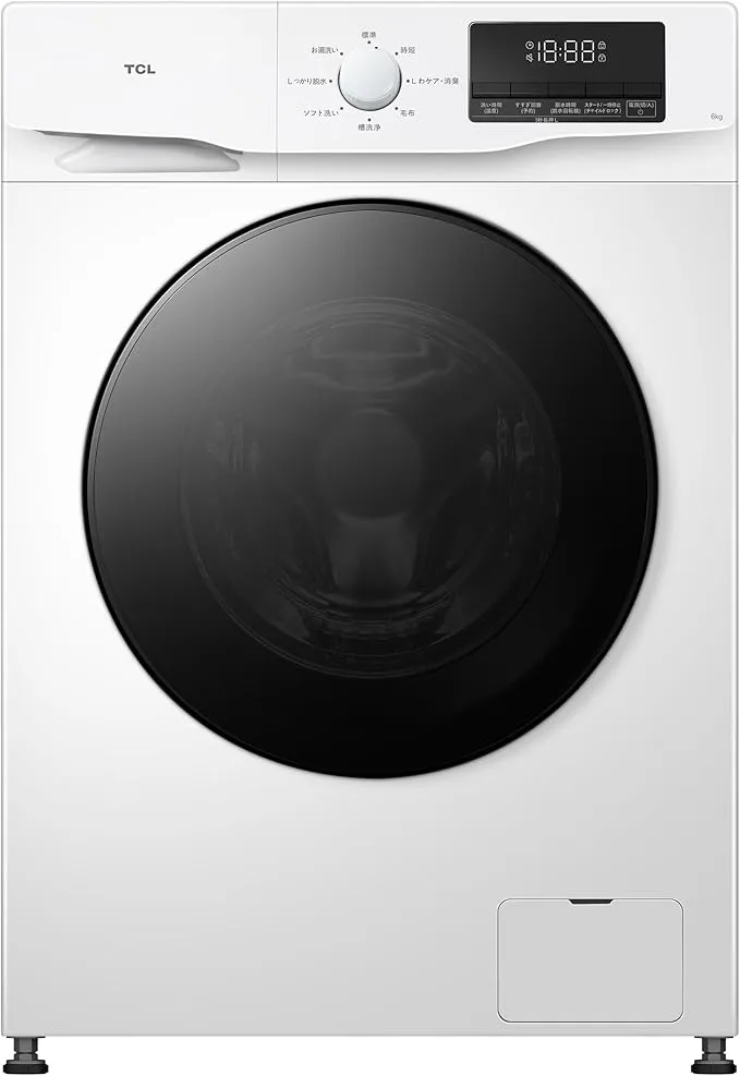 TCL(ティーシーエル) - ドラム式洗濯機 CWD60AW の評価 | SHOPSTAFF