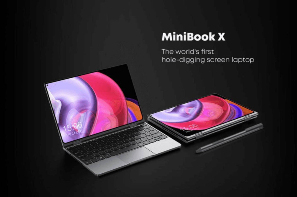 Chuwi MiniBook X: The First Laptop Comes with Punch-Hole Display