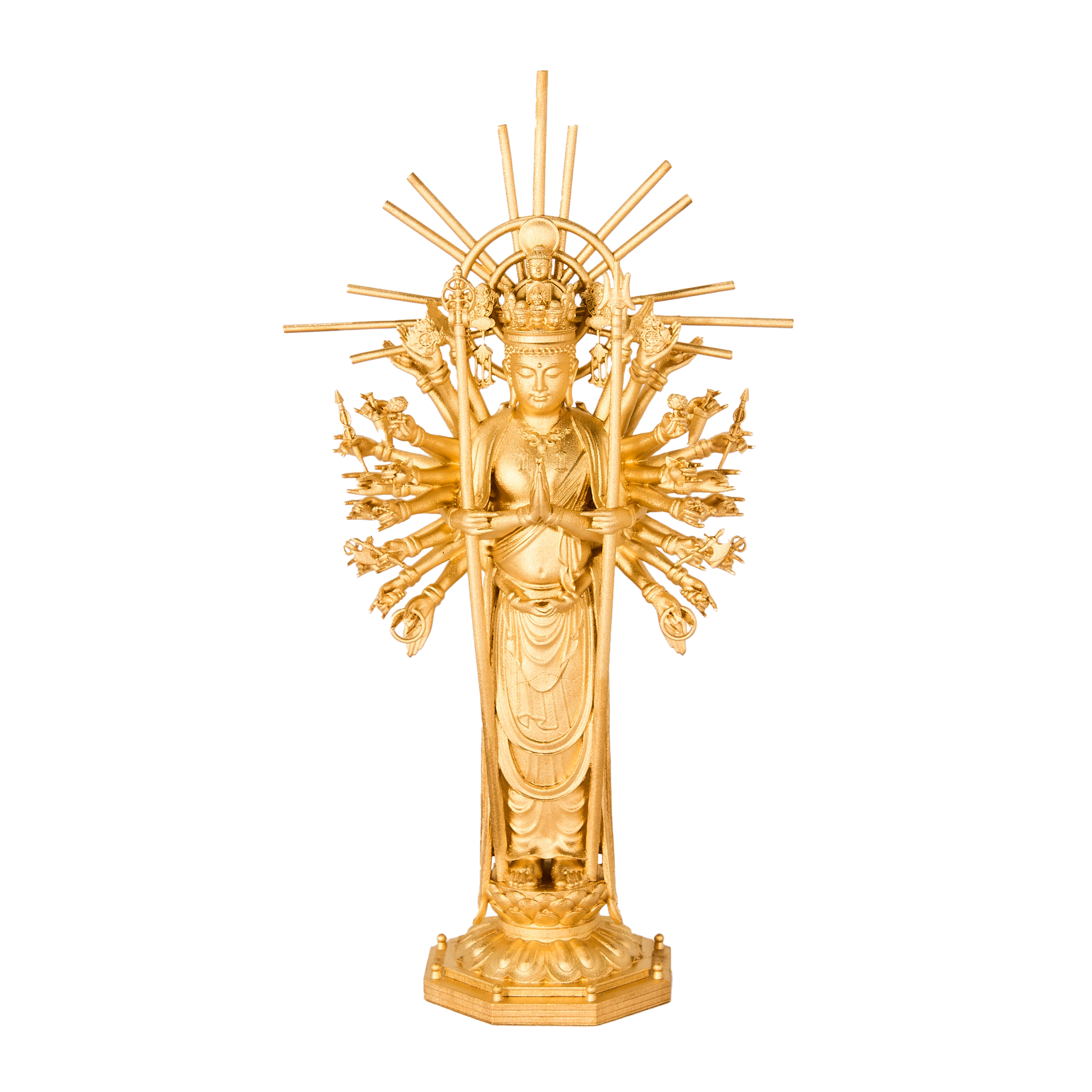 千手観音 仏像 純金(24K) – MIDAS TOKYO