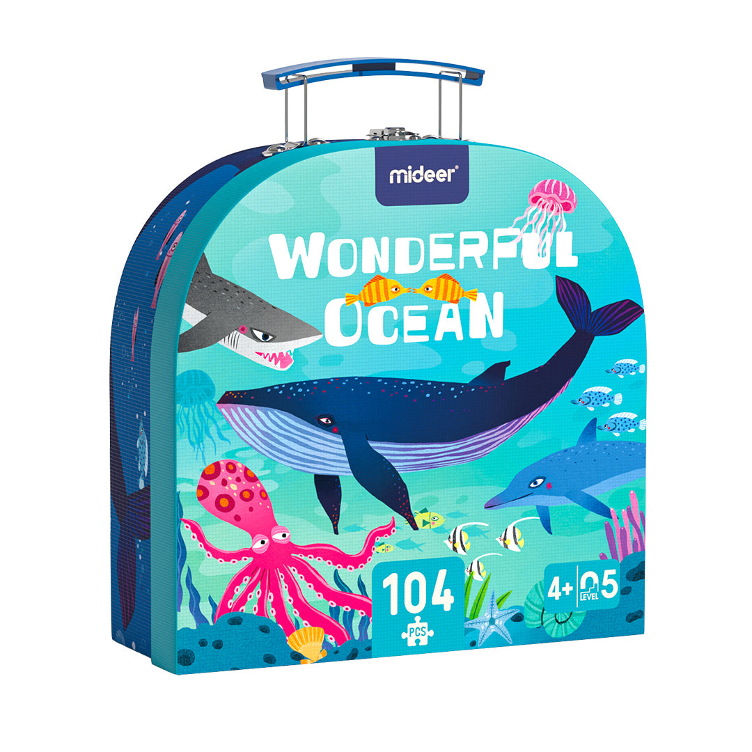 海洋パズル 104P |キッズ・シー・アドベンチャー – mideerart