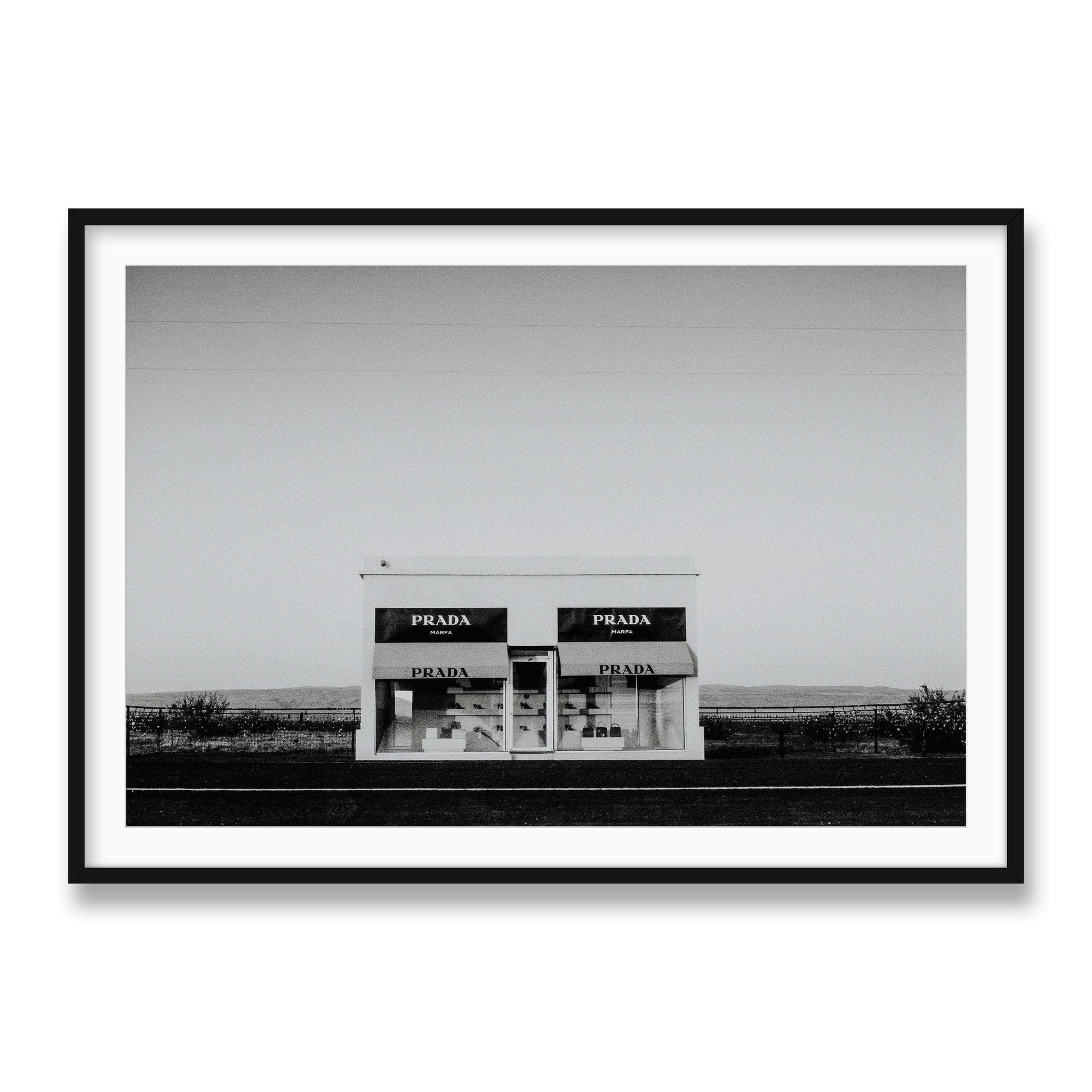 Prada Marfa | Framed Photography by Andrea Mendoza, Curated by