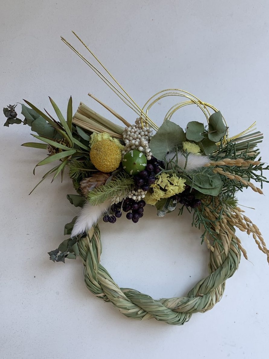 ミドリブの冬支度ークリスマスリース・しめ縄ー – ミドリブ