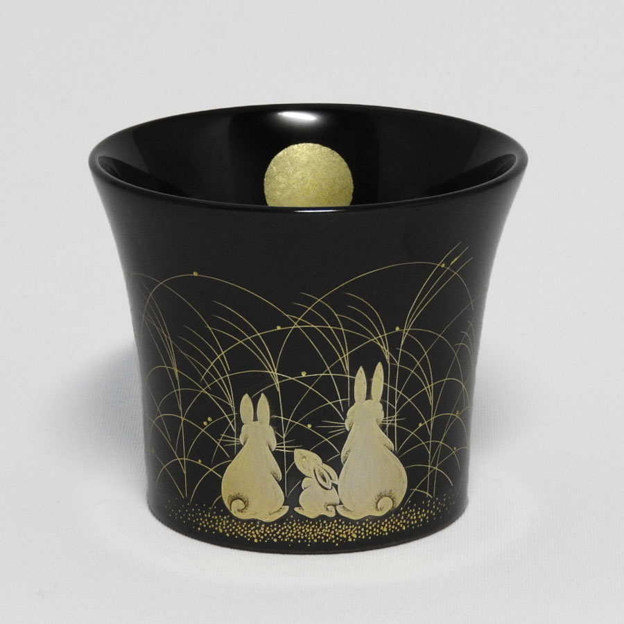 中島忠平漆器店＞ぐい呑み・月見うさぎ | 石川県輪島市 | 三越伊勢丹