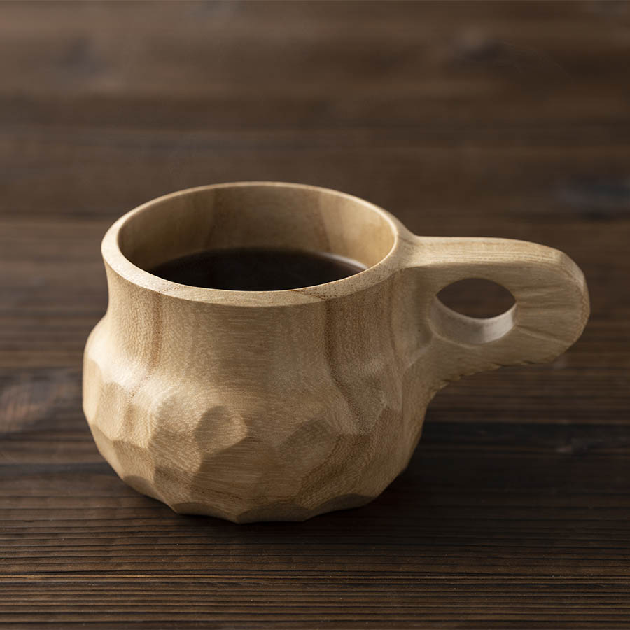 桐のククサ 手彫り ナチュラル | 和歌山県紀の川市 | 三越伊勢丹