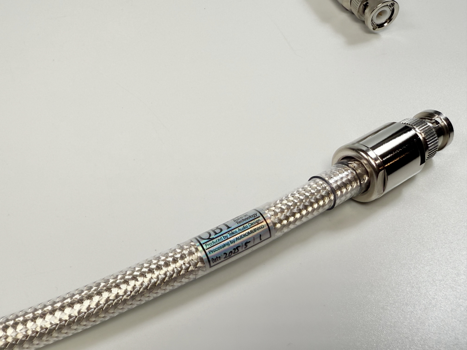 PULSAR50 Mk2 極太純銀50Ω 10Mクロックケーブル発売のお知らせ