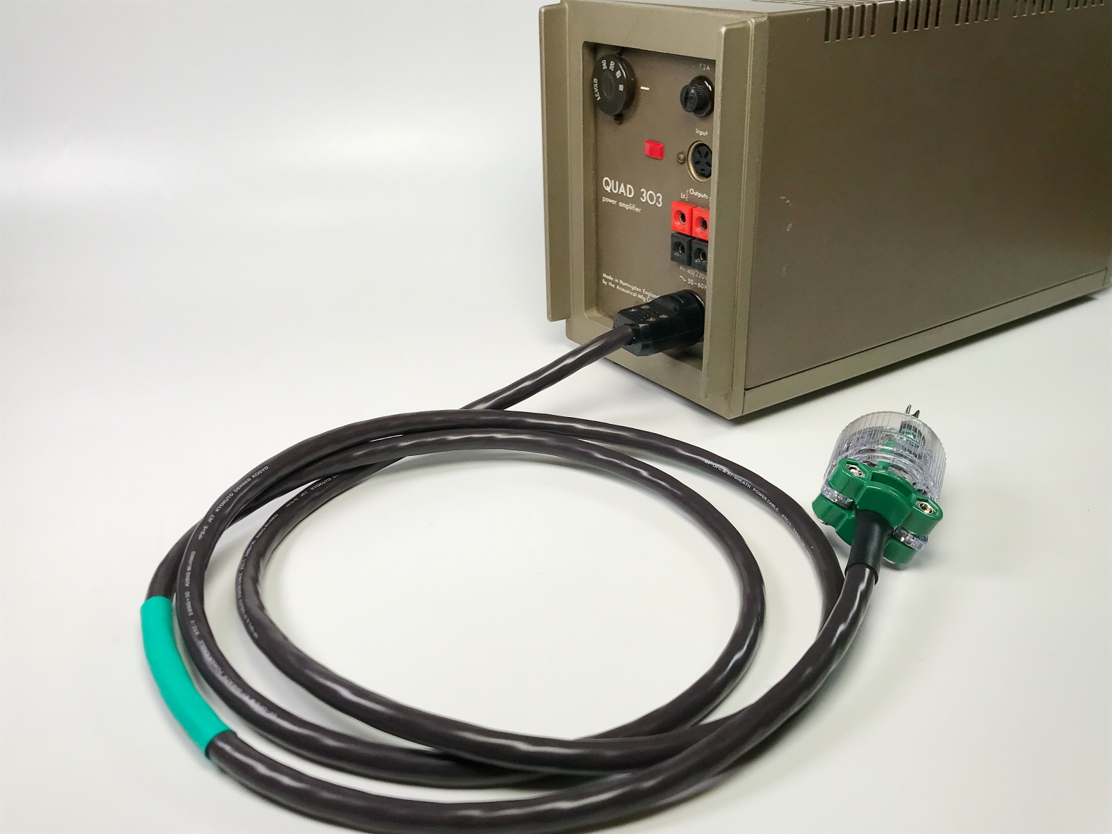 QUAD33/303/FM3用電源ケーブル XTC-1 AC Vintage QUAD発売