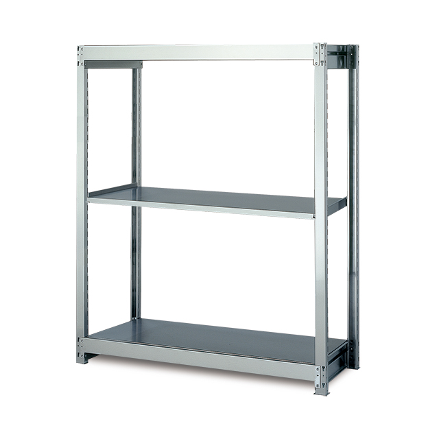 200kg/段 SUS304 中軽量ボルトレス ステンレス棚高さ1200 x 棚板3枚
