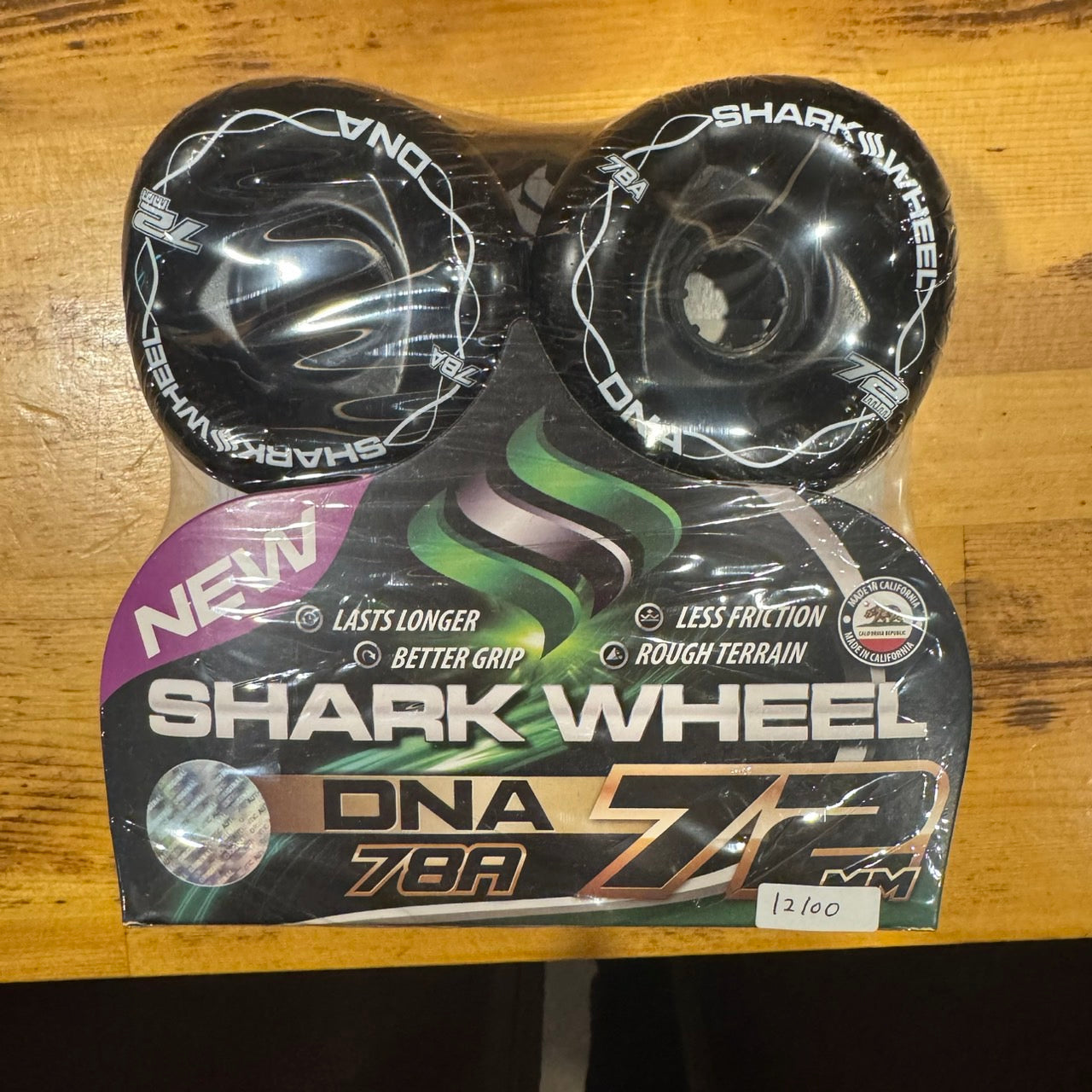SHARK WHEEL 72mm 78A – 三河屋スケートショップ