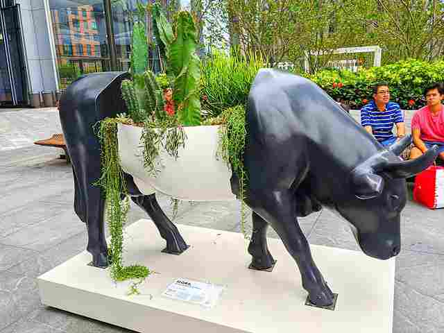 カウパレード CowParade ニューヨークの人気ショッピングスポットに