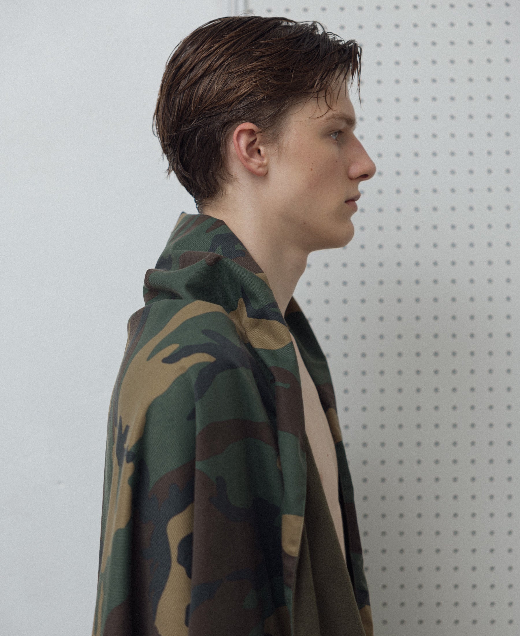 フリース裏地付きカモフラージュブランケット – F. M.C.D. Japan Store