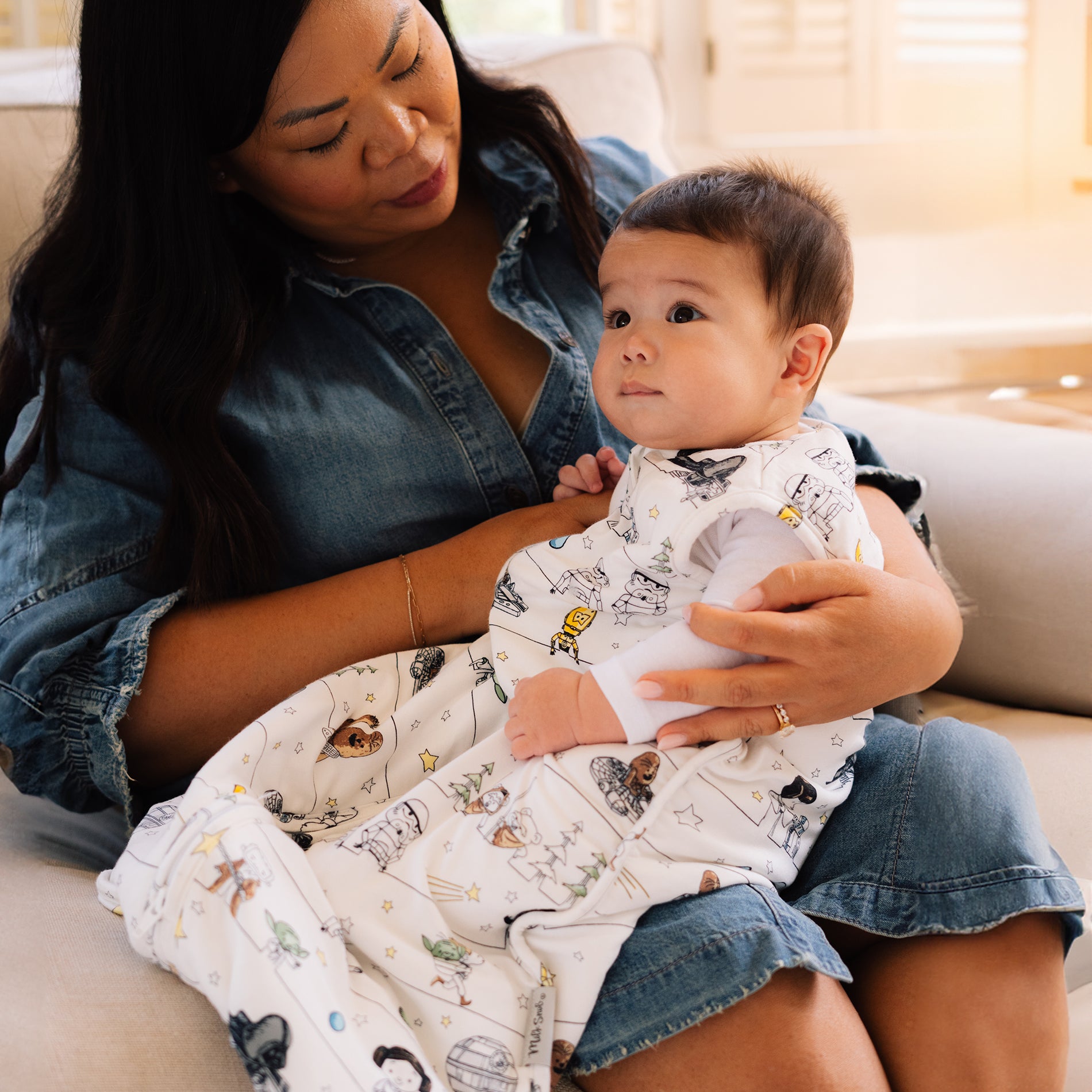 Star Wars Super Soft Sleep Bag- Precious Padawans