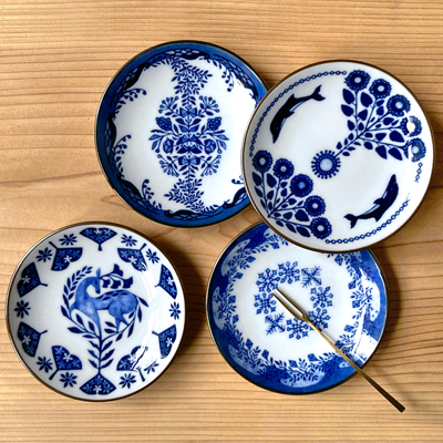 福田利之×波佐見焼・豆皿 - “ MIGRATORY ” web shop