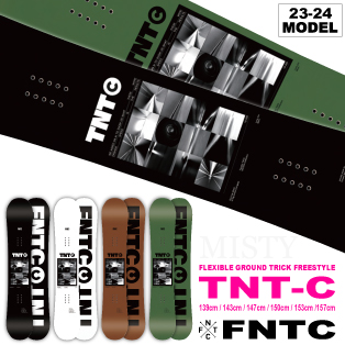23-24 FNTC(ｴﾌｴﾇﾃｨｰｼｰ) / TNT-C [キャンバー]・スノーボード ≪商品一覧≫