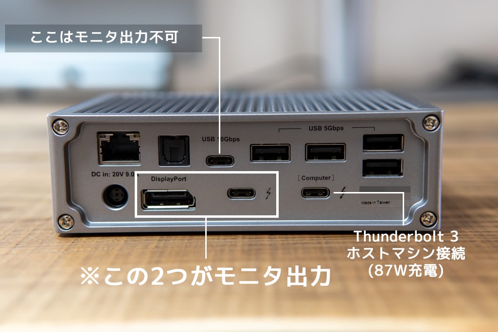 分配器・切替器 CalDigit Thunderbolt3 Station Plus3 分配器・切替器