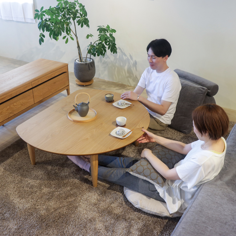 三島家具オリジナル】待望の新作こたつが登場！大福のこたつ - 丁寧な