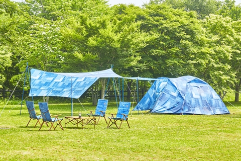 コールマン] インディゴレーベル/テント300＆ヘキサタープセット