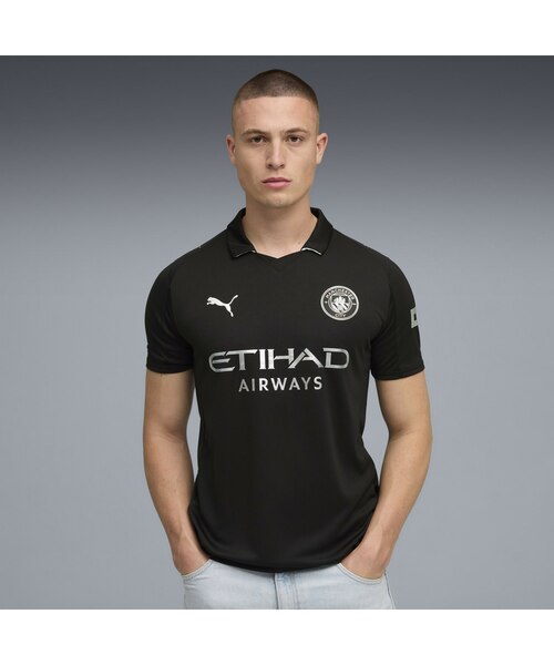 メンズ 2025-26 マンチェスターシティ FC アウェイ レプリカ 半袖