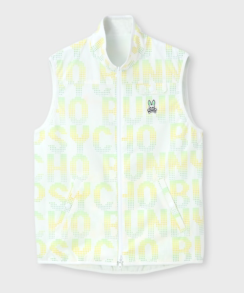 GOLF] ドットプリント リバーシブル ベスト｜サイコバニーの