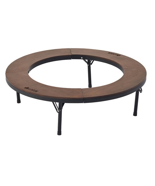 アイアンウッド囲炉裏サークルテーブルL｜ロゴスショップの通販｜&mall