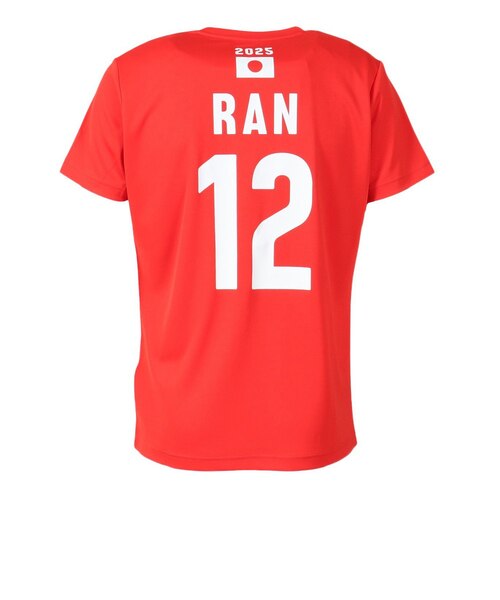 アシックス（ASICS）バレーボールウェア バレー応援Tシャツ 男子 日本