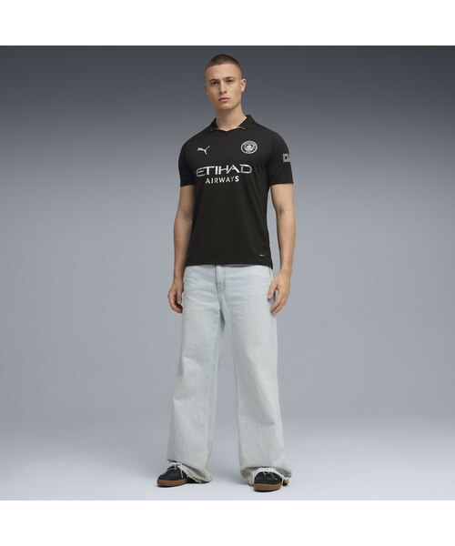 メンズ 2025-26 マンチェスターシティ FC アウェイ レプリカ 半袖