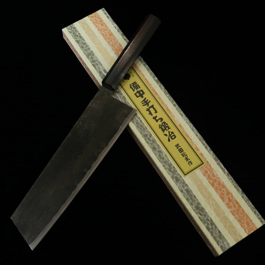 武田刃物TAKEDA 備中手打ち鍛冶 キリツケ（中） 日立青紙スーパー鋼