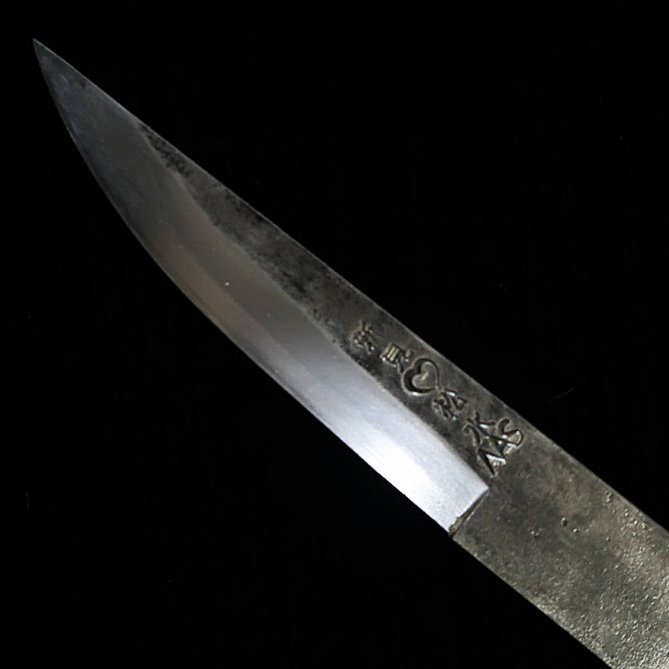 武田刃物TAKEDA 備中手打ち鍛冶 日立青紙スーパー鋼 小刀（80mm