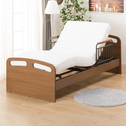 ニトリ 電動シングルベッドフレーム（ライズ2 2M-F/MBR） - MIRUMU