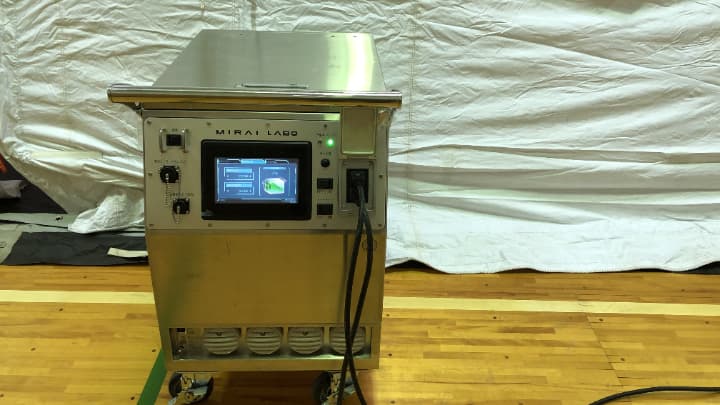 MIRAI－LABO株式会社｜リフィルバッテリー式発電機 G-CROSS