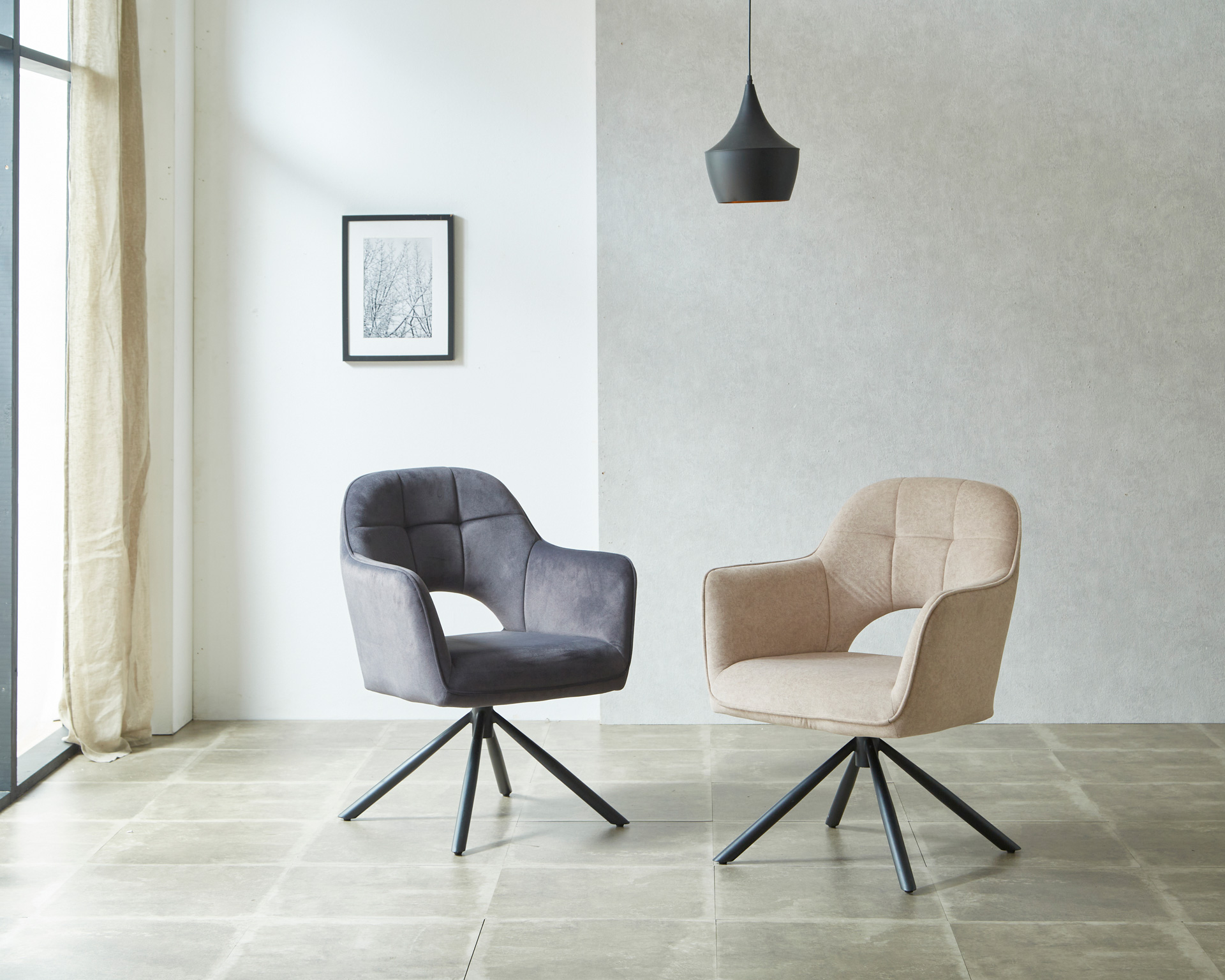 ダイニングチェア ブルーム