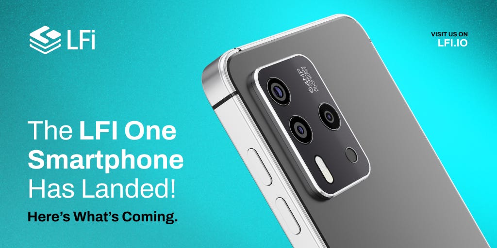 The LFI One Smartphone Now Available at Official Stores Near You