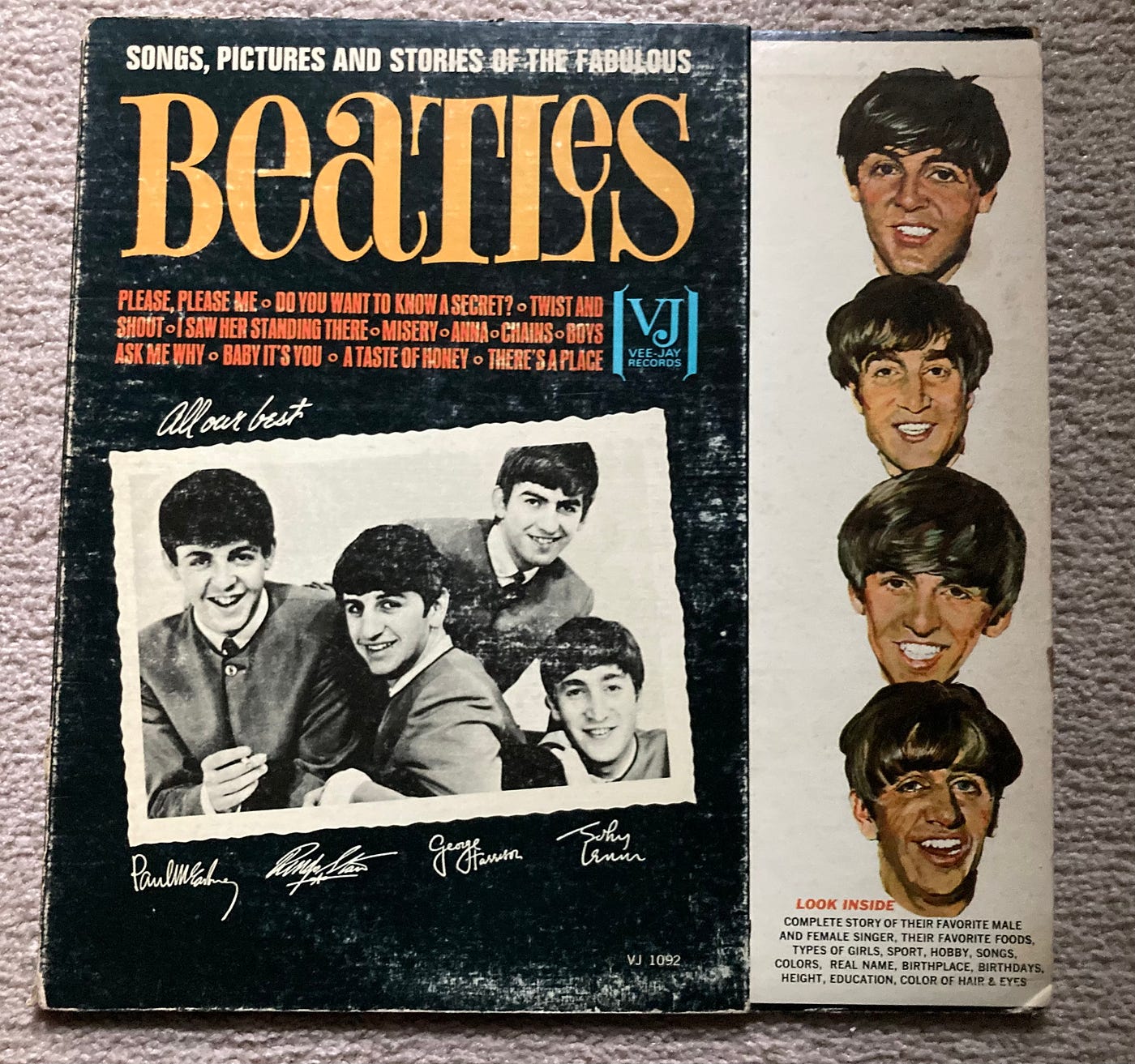 The Beatles' Vee-Jay Album. The opening shot of the British… | by