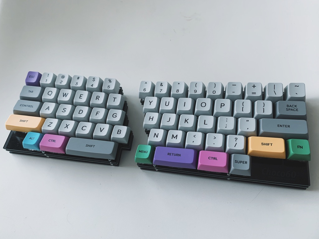 自作キーボード Choco60を組み立てた. HHKB配列の分割キーボード… | by